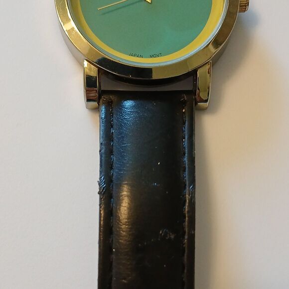 Decree Women's Green Yellow Round Gold Tone Dial Casual Watch Japan Movt - Picture 15 of 15